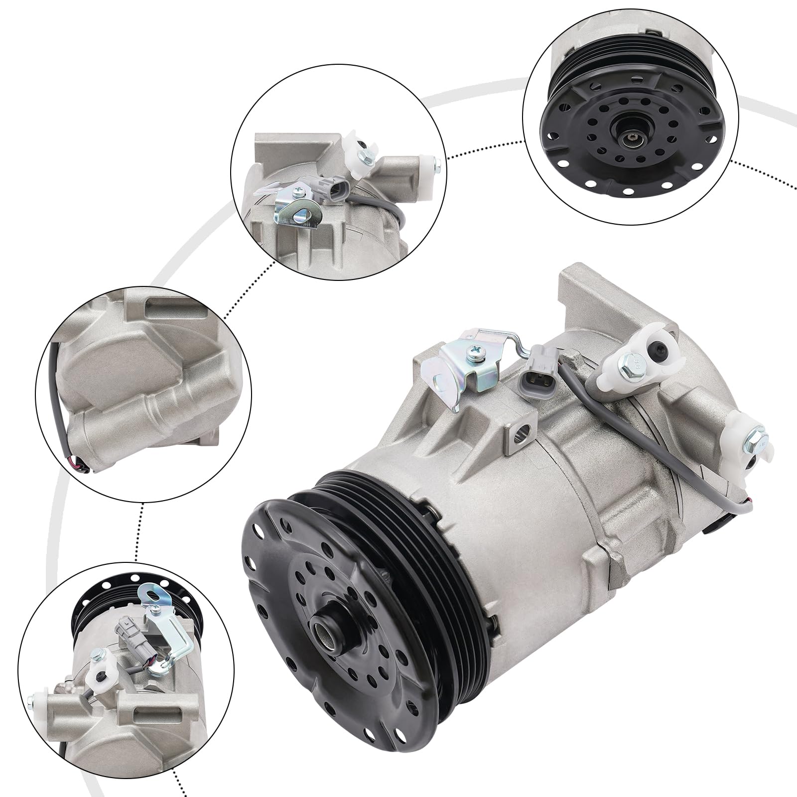 Amazon.com: AC A/C Compressor 2004-2006 For Scion xA xB 1.5L CO